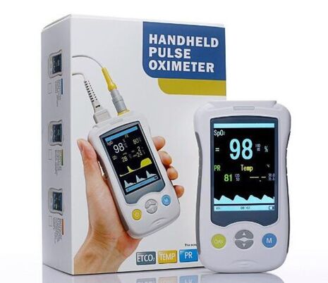 HANDHELD PULSEOXIMETER WITH NEONATAL PROBE